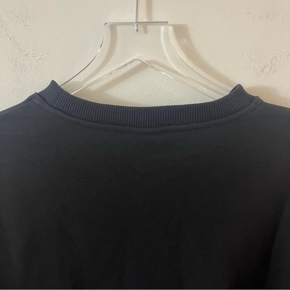 Cinq a Sept Black White TRES CHIC Sweater Crewneck Sweatshirt‎ NWT Small - Picture 14 of 16